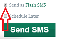 How to Send Flash SMS