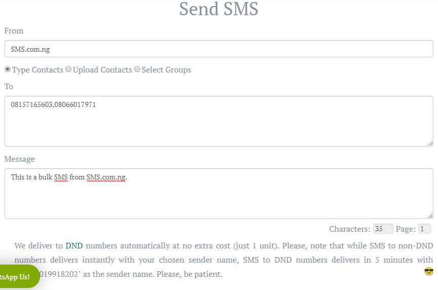 How to Send Bulk SMS